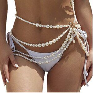 NEW! Pearl Belly Chain